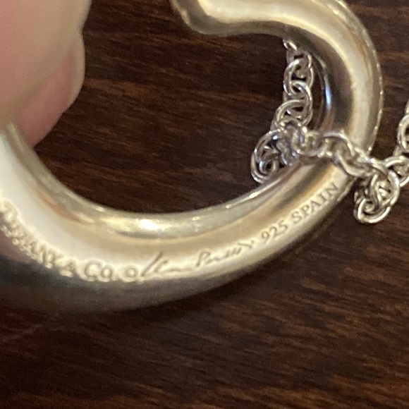 Tiffany & Co. Open Heart Pendant - Picture 10 of 12